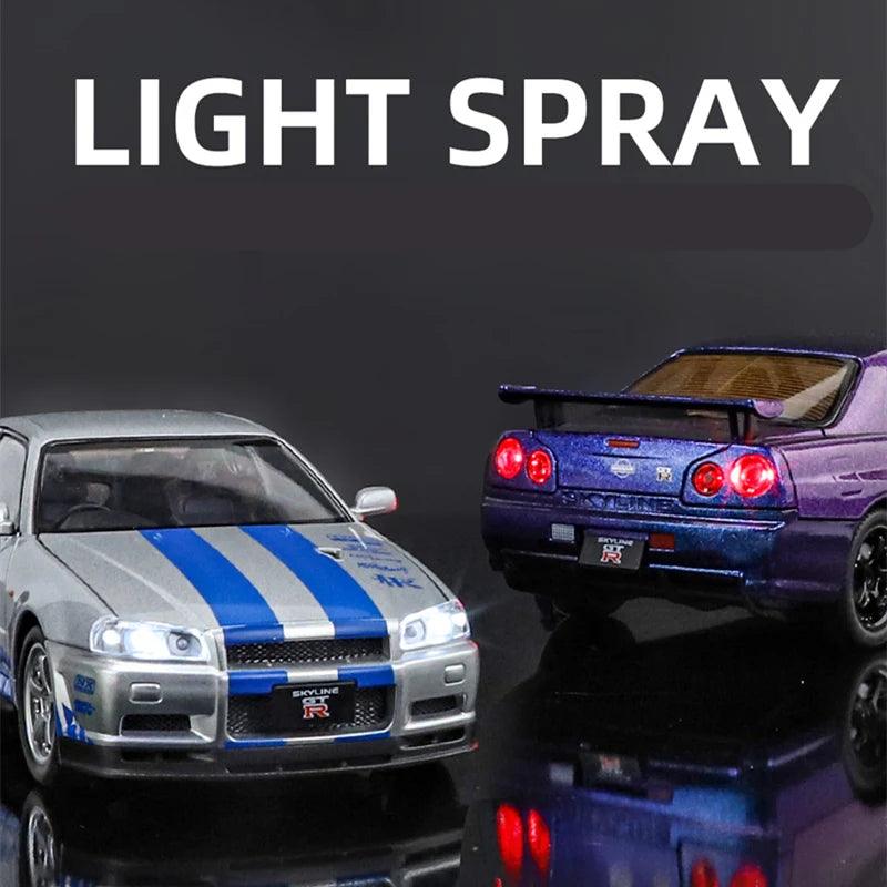 Nissan Skyline Ares GTR R34 1/24 Scale - Targado Accessories