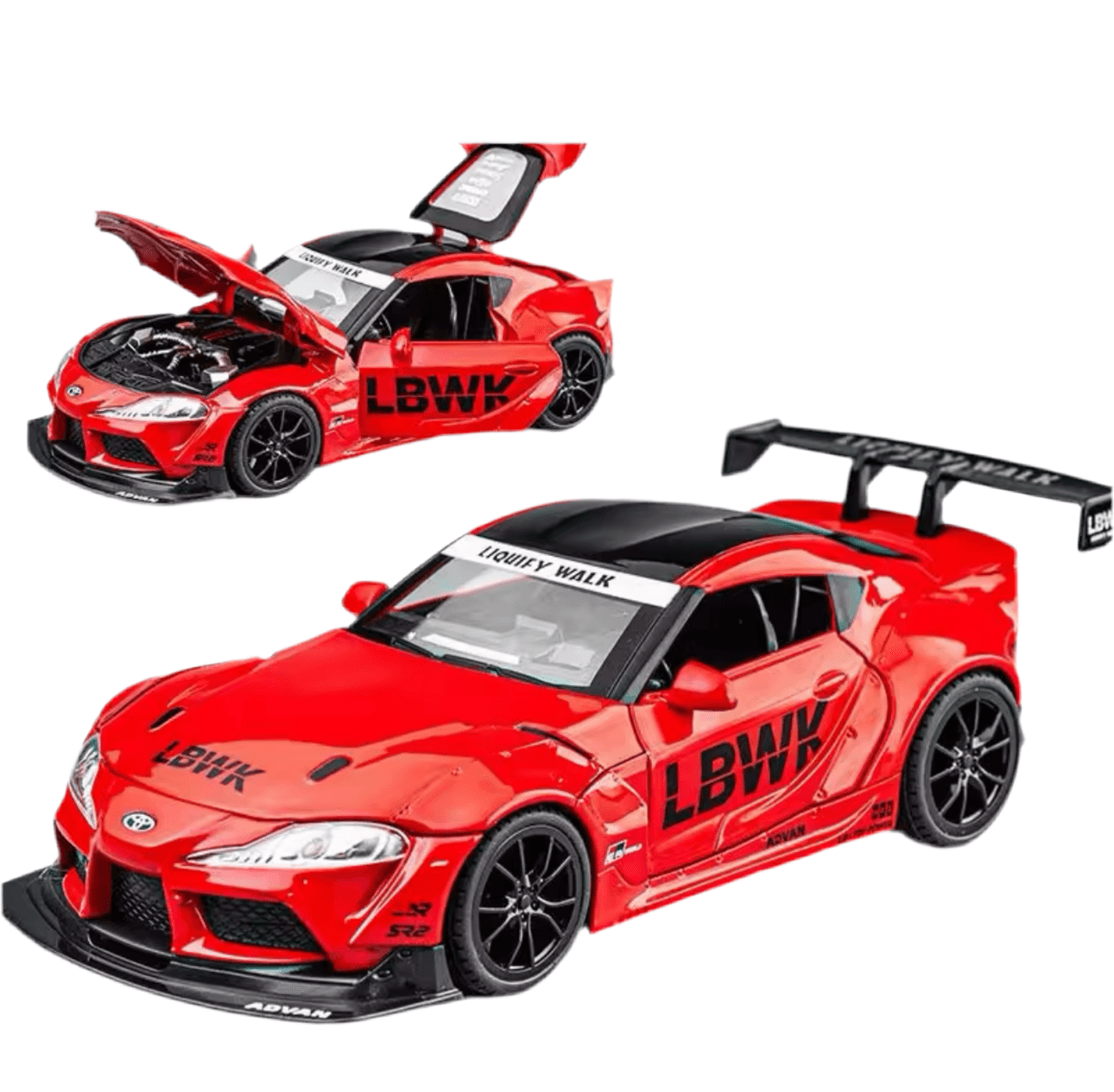 Toyota Supra 1/24 scale - Targado Accessories