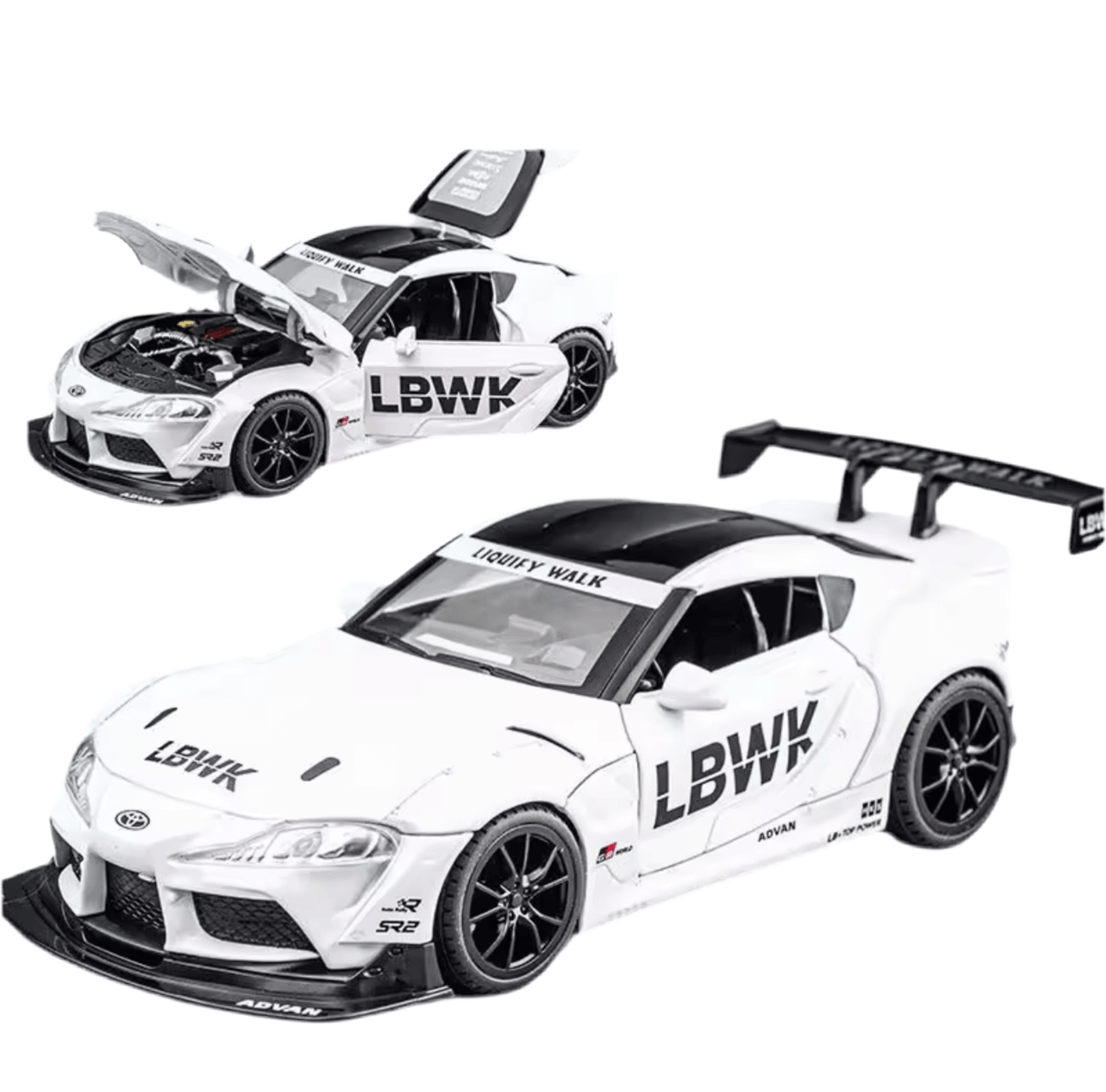 Toyota Supra 1/24 scale - Targado Accessories