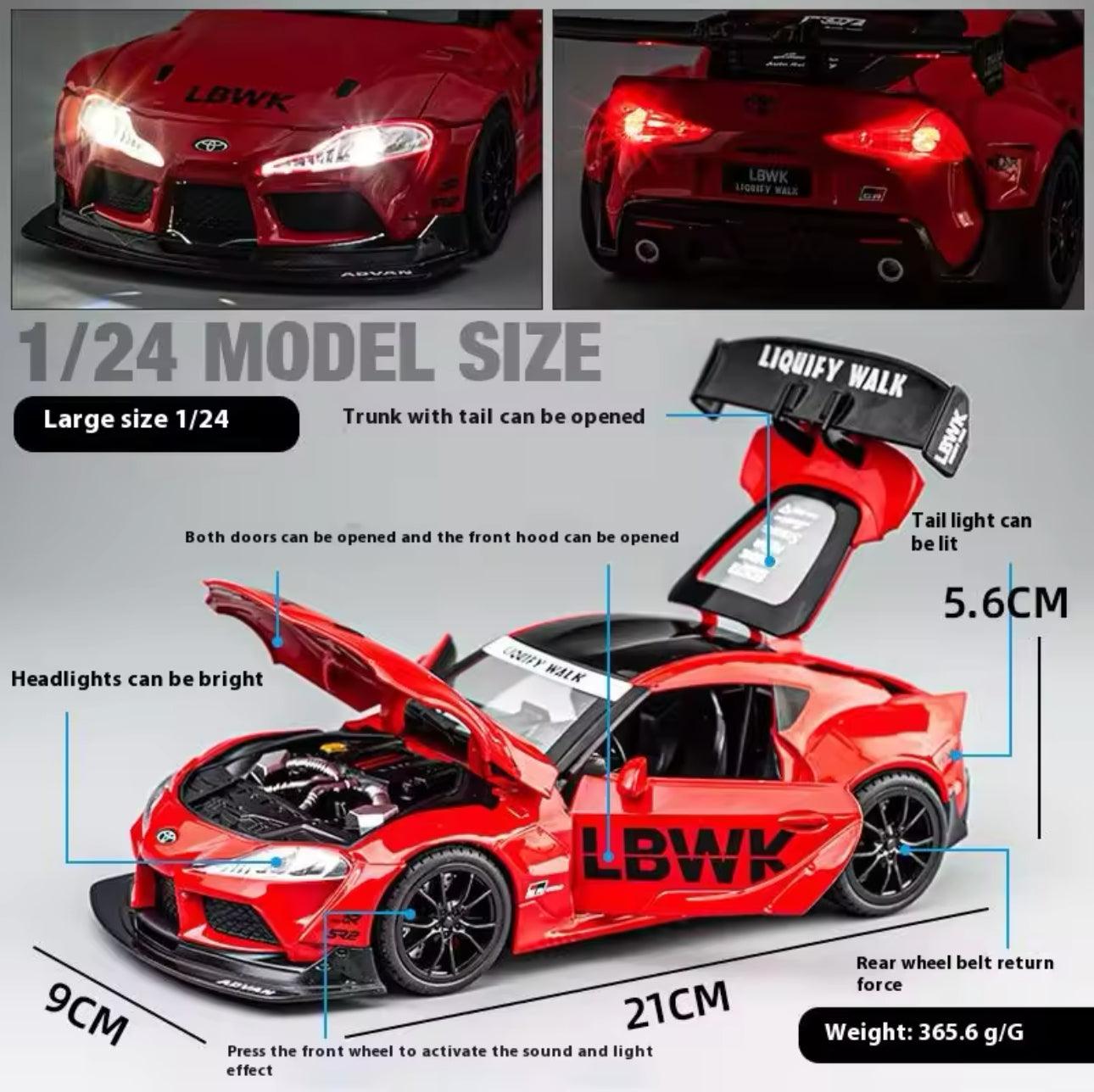 Toyota Supra 1/24 scale - Targado Accessories