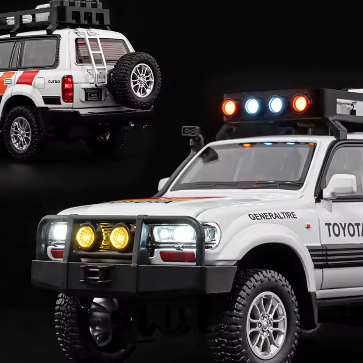 Toyota Land Cruiser LC80 1/24 Scale