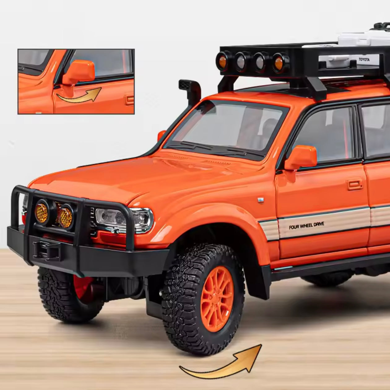 Toyota Land Cruiser LC80 1/24 Scale