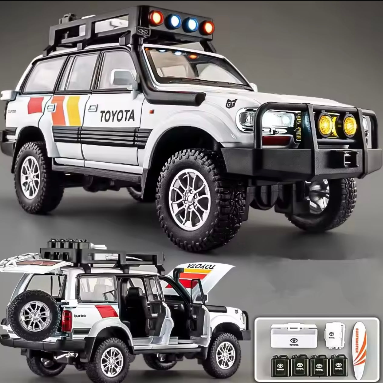 Toyota Land Cruiser LC80 1/24 Scale