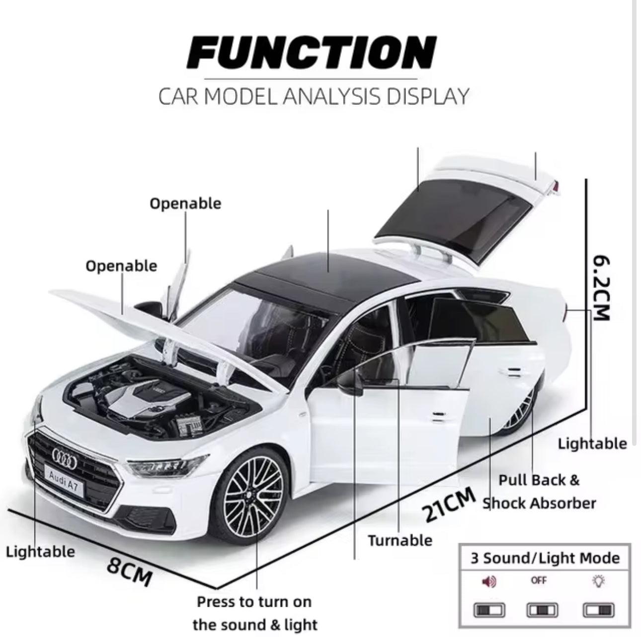 Audi A7 1/24 Scale - Targado Accessories