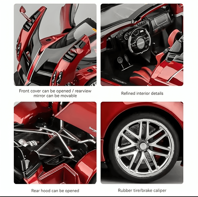 Pagani Huayra 1/18 Scale - Targado Accessories