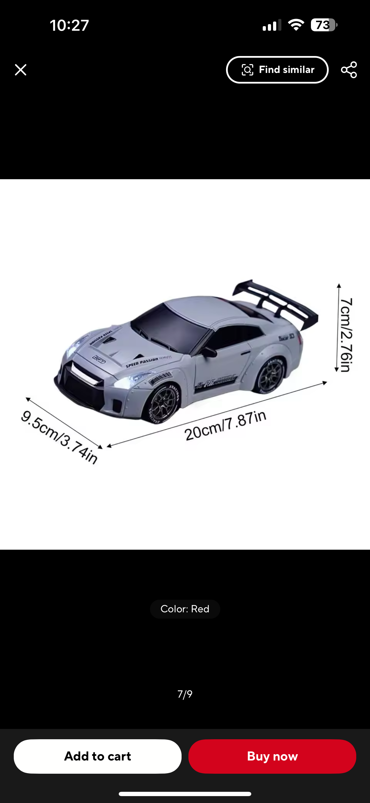 Nissan R34 1/24 Scale RC car