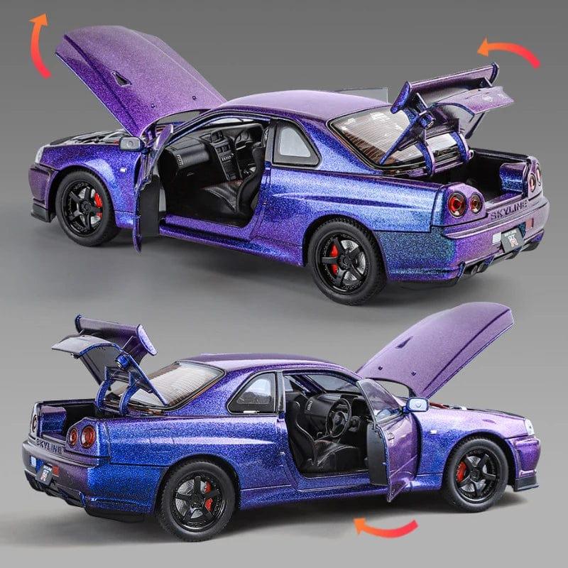 Nissan Skyline Ares GTR R34 1/24 Scale - Targado Accessories