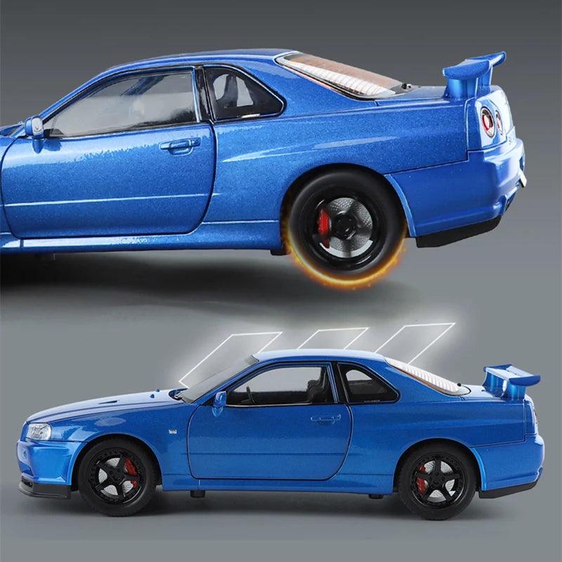 Nissan Skyline Ares GTR R34 1/24 Scale - Targado Accessories