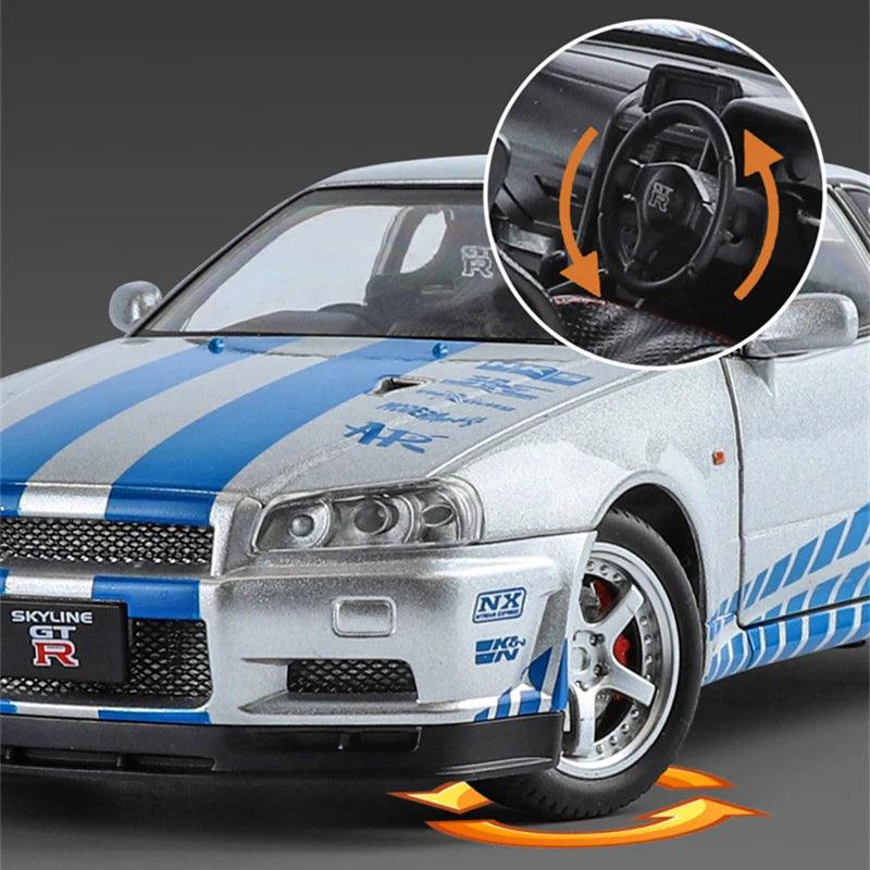 Nissan Skyline Ares GTR R34 1/24 Scale - Targado Accessories