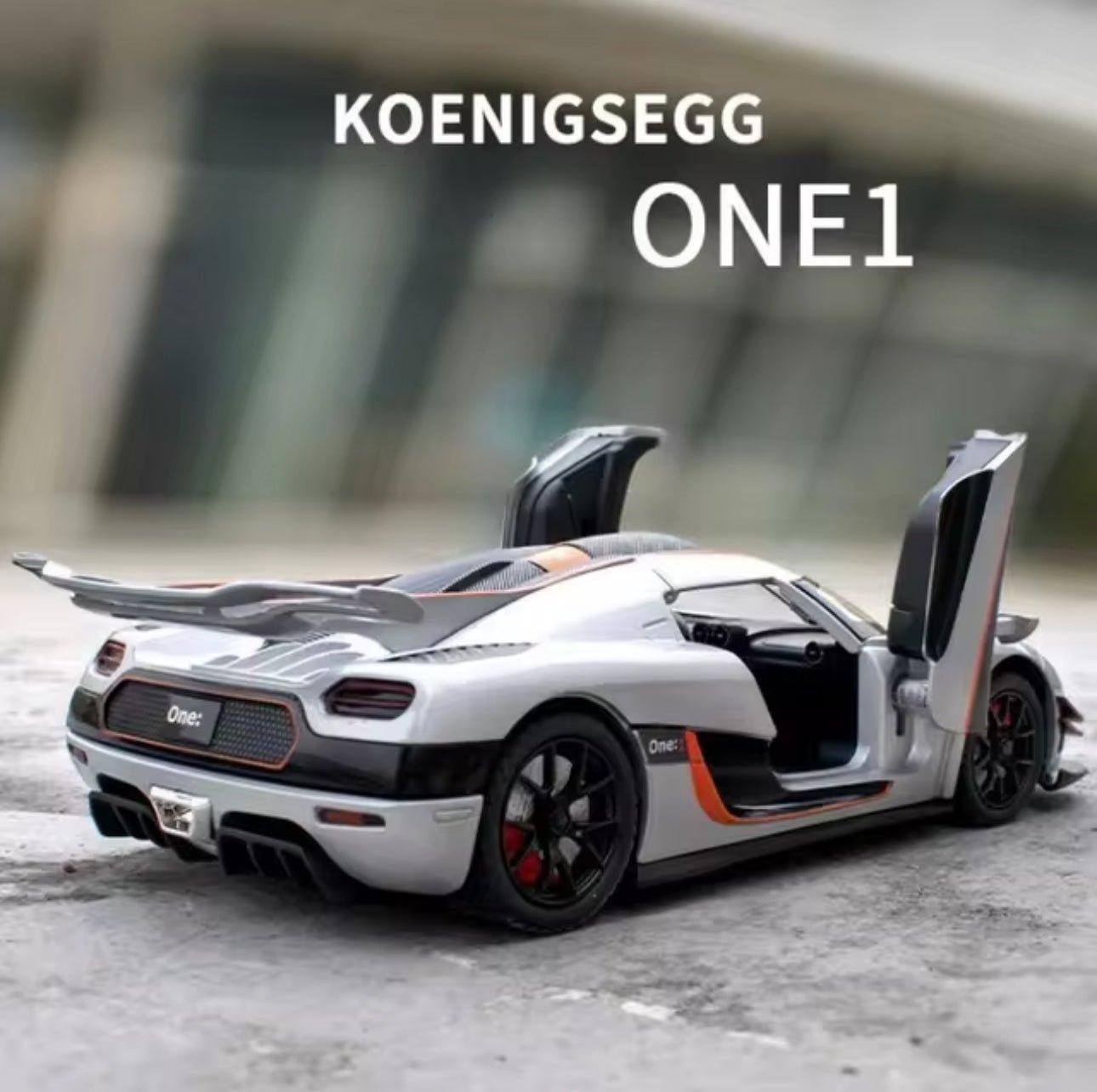 Koenigsegg ONE1 1/24 Scale - Targado Accessories